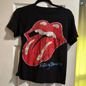 Rolling Stones  Black T-Shirt